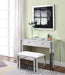 Noralie Mirrored & Faux Diamonds Vanity Desk image