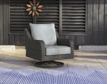 Elite Park Outdoor Swivel Lounge with Cushion