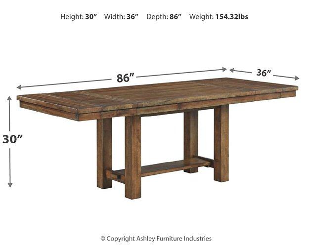 Moriville Dining Extension Table