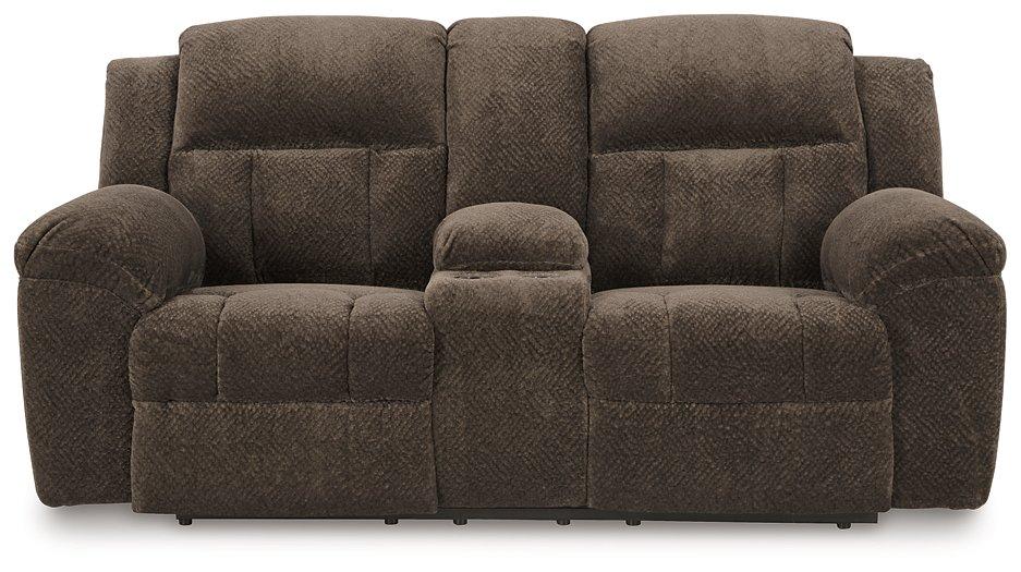 Frohn Reclining Loveseat with Console